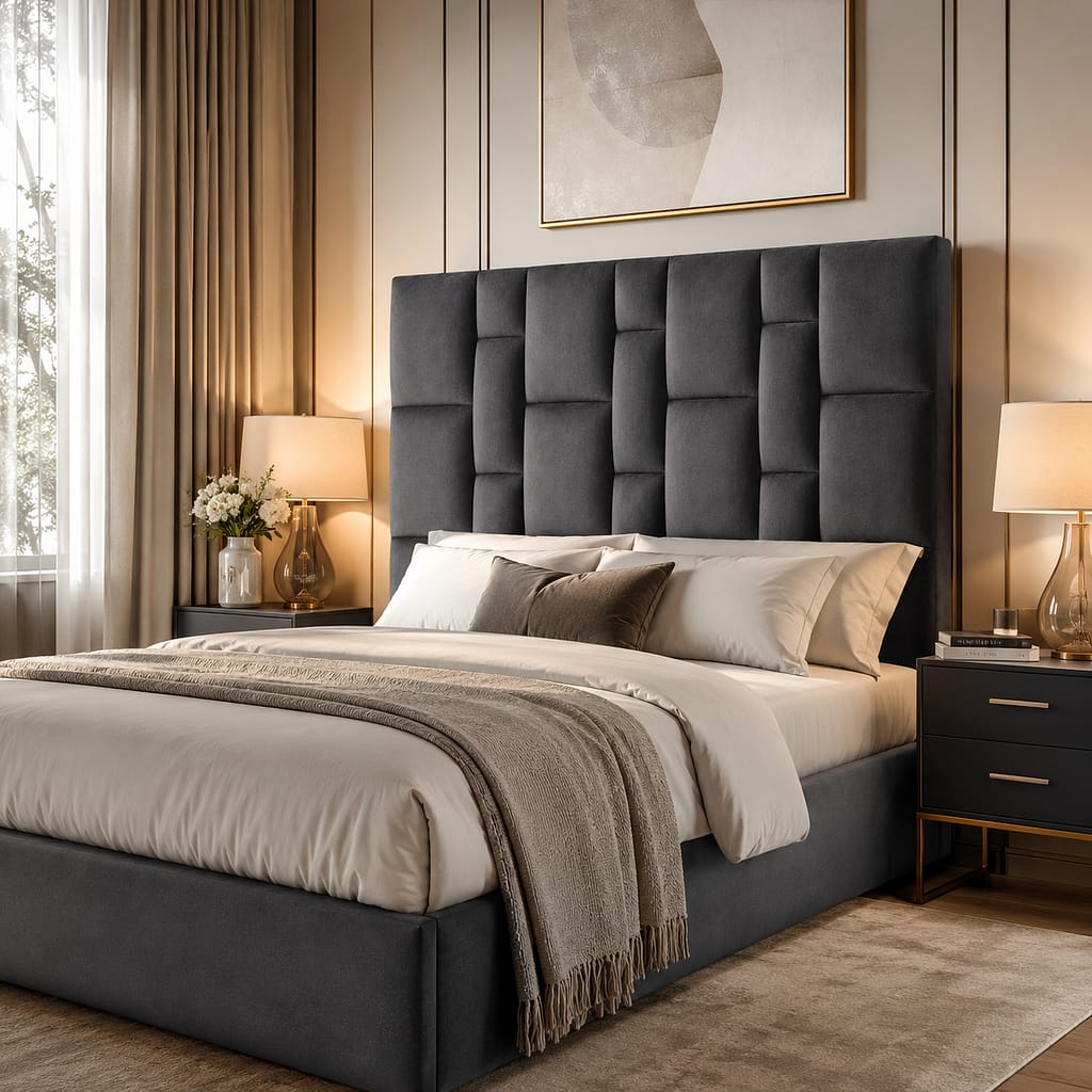 Modern upholstered headboard